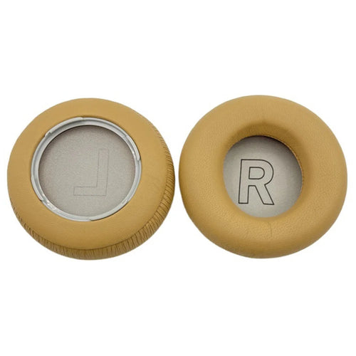 JZF-413 1 Pair For B&O BeoPlay H9 3rd GEN Soft Sheepskin Leather + Sponge Headphone Earpads Cushions - Khaki - 1