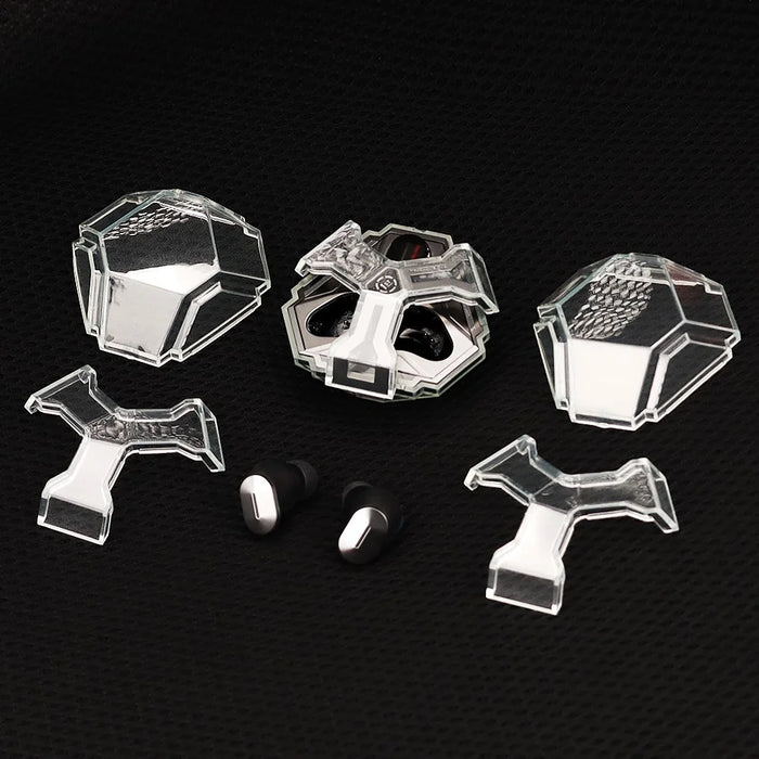 For Edifier Hecate GX05 Transparent Earphone Case Anti-drop Bluetooth-compatible Earbud Protective Cover - 6