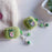 For Apple AirPods 1 / 2 Cover Cartoon Pineapple Soft Fluff TPU Protective Case with Pendant - 5