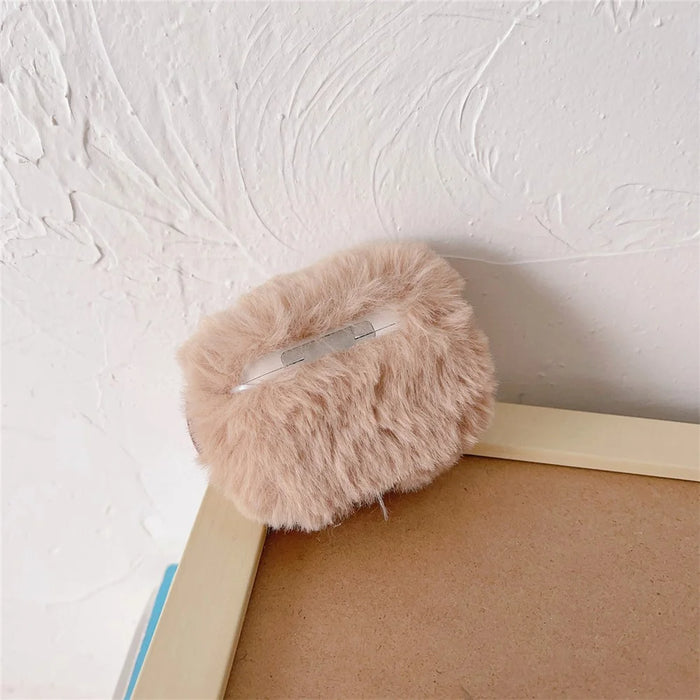 For Apple AirPods 3 Anti-drop Cover Cute Owl Soft Plush Bluetooth-compatible Earphone Case with Buckle - 5