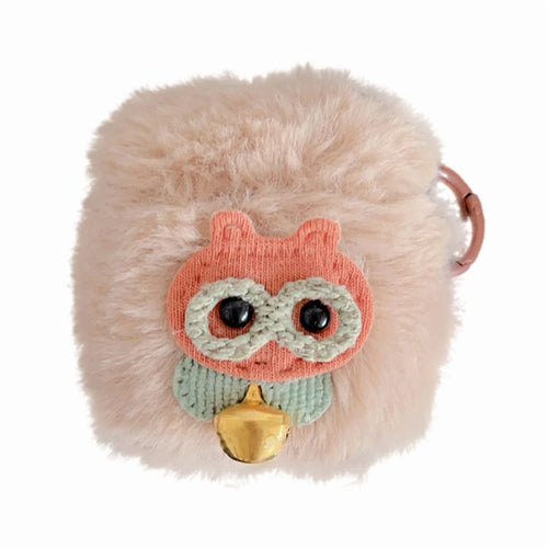 Plush Cover for Apple AirPods with Charging Case (2016) / (2019) / AirPods with Wireless Charging Case (2019) Anti-drop Earphone Case - 1