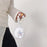 For Apple AirPods 3 Earphone Case Star Design Plush Fluff Earbud Protective Cover with Pendant - 3