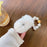For Apple AirPods 3 Earphone Case Star Design Plush Fluff Earbud Protective Cover with Pendant - 5