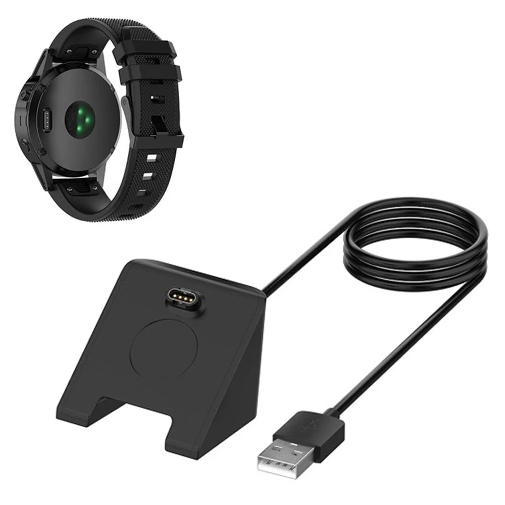 For Garmin Venu 3 / Venu 3S / Instinct 2X / Vivoactiv 5 Charging Dock USB Watch Charger with Data Function - 1
