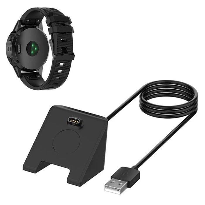 For Garmin Venu 3 / Venu 3S / Instinct 2X / Vivoactiv 5 Charging Dock USB Watch Charger with Data Function - 1