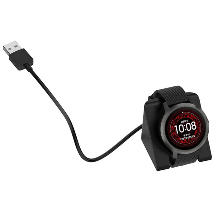 For Garmin Venu 3 / Venu 3S / Instinct 2X / Vivoactiv 5 Charging Dock USB Watch Charger with Data Function - 2