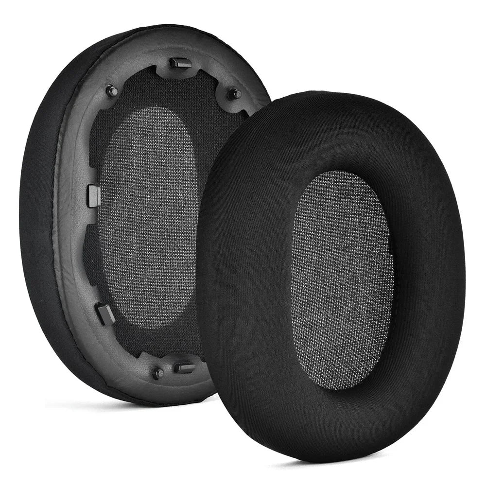 1 Pair Ear Pads for Sony INZONE H9 / H7 / WH-G900N , Ice Silk Cloth Enhanced Comfort Earmuff Ear Cushions - 2
