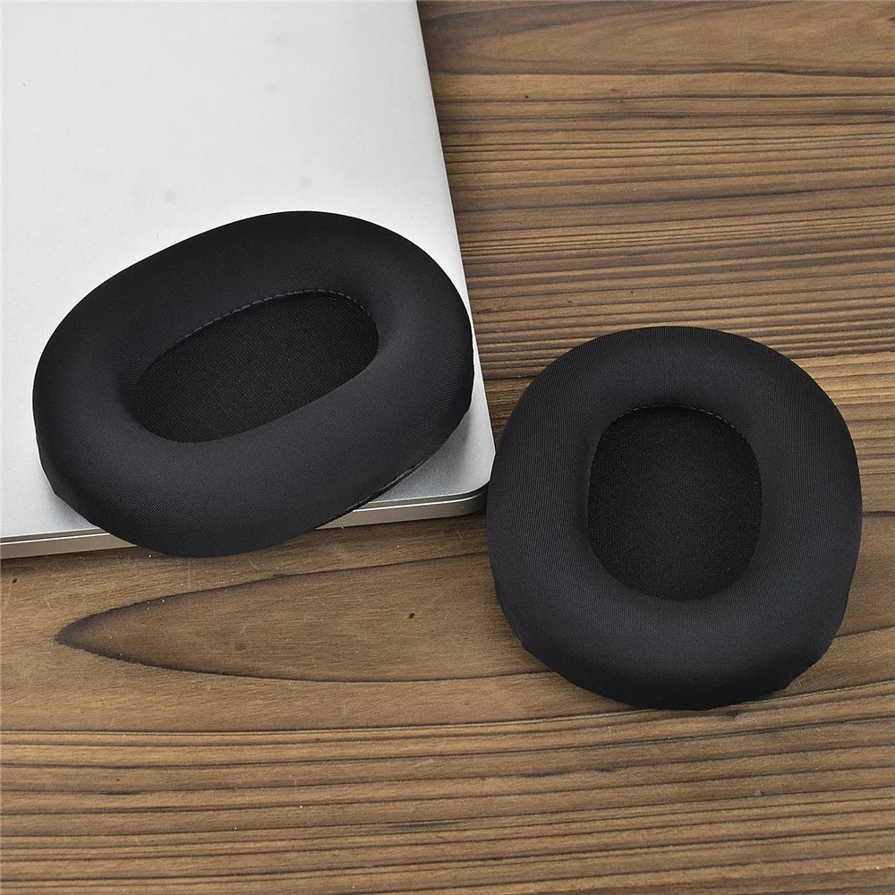 1 Pair Ear Pads for Sony INZONE H9 / H7 / WH-G900N , Ice Silk Cloth Enhanced Comfort Earmuff Ear Cushions - 6