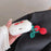 Cherry Plush Earphone Case for Apple AirPods Pro Earbud Protective Cover with Pendant - 5