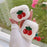 Cherry Plush Earphone Case for Apple AirPods Pro Earbud Protective Cover with Pendant - 7