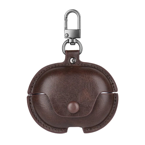 For Huawei FreeBuds Pro 4 / FreeBuds Pro 3 Charging Case Cover Anti-Drop Bluetooth-compatible Headset PU leather Cover - Brown - 1