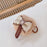 For Apple AirPods Pro Winter Plush Protective Cover Bowknot Decor Bluetooth-compatible Earphone Case - 3