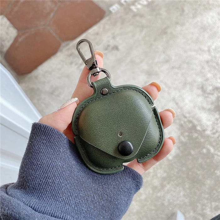 For Huawei FreeBuds SE 2 Earphone Case PU Leather Bluetooth-compatible Headset Charging Bin Sleeve - Green - 2