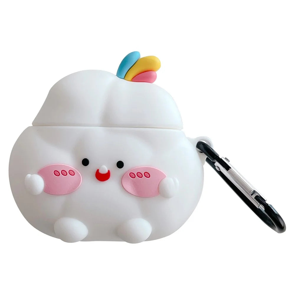 For Apple AirPods 3 Earphone Silicone Case Cute Cloud Design Anti-drop Earbud Cover - 1