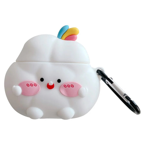 For Apple AirPods 3 Earphone Silicone Case Cute Cloud Design Anti-drop Earbud Cover - 1