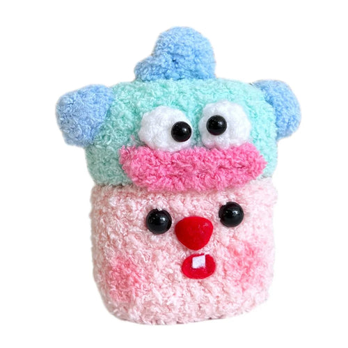 For Apple AirPods with Charging Case (2016) / (2019) / AirPods with Wireless Charging Case (2019) Cover Fluff+TPU Case - 1