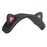 For AirPods Max Headphone Head Beam Silicone Cover Cat Ear Design Protective Sleeve - Black - 1