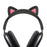 For AirPods Max Headphone Head Beam Silicone Cover Cat Ear Design Protective Sleeve - Black - 4