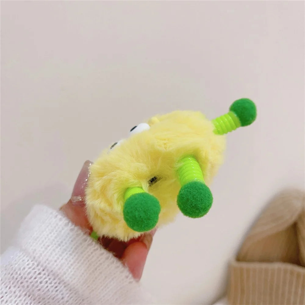 For Apple AirPods Pro Warm Plush Earphone Case Spring Man Protective Carrying Cover - 4