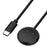 100cm Charging Dock for Google Pixel Watch 3 45mm / 41mm / Watch 2 / Fitbit Ace LTE Charger Magnetic Charging Cable - Black / Type-C Interface - 1