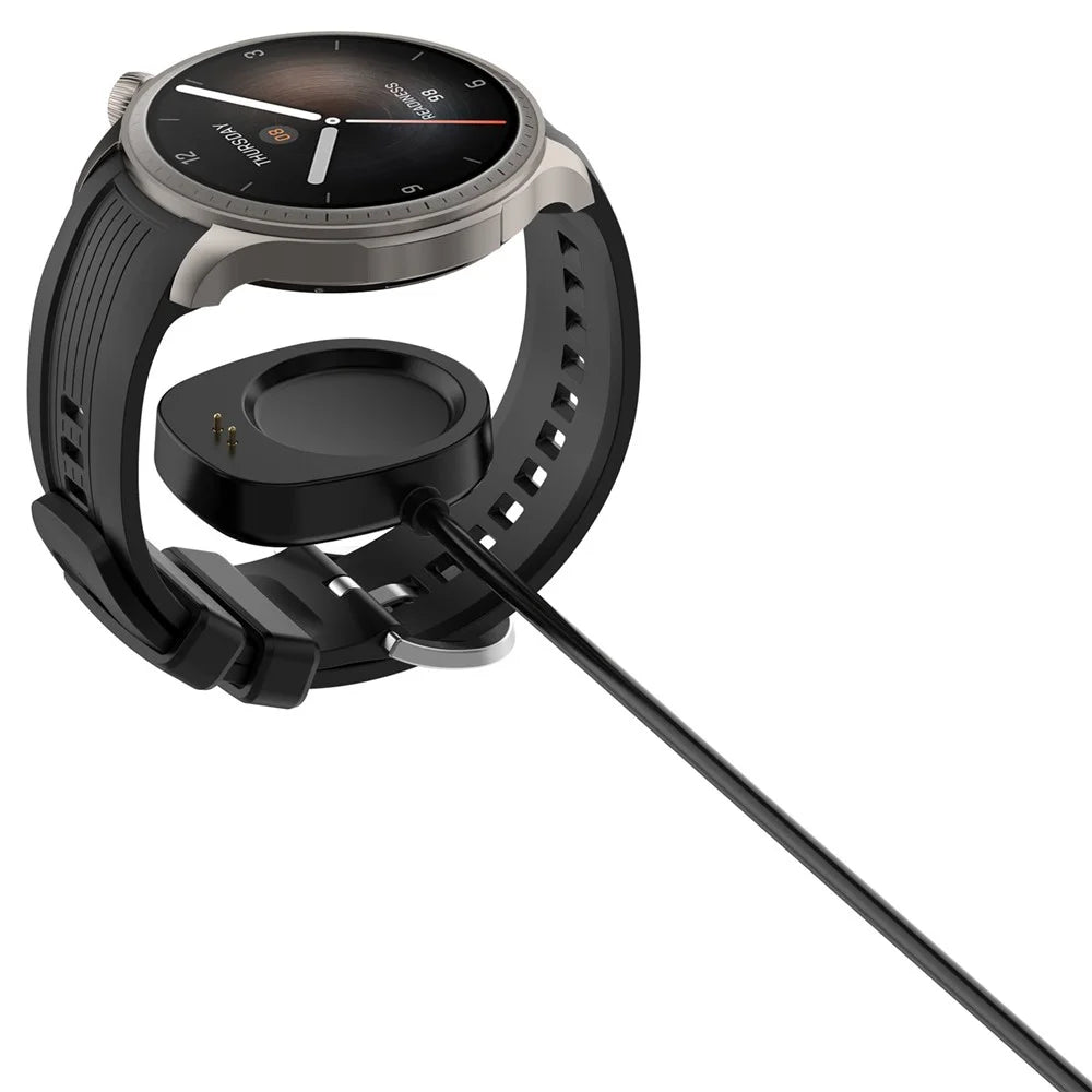 Watch Charger for Huami Amazfit T-Rex 3 (A2322) / Balance (A2286)  / Cheetah 2 Pro 1m USB Magnetic Smartwatch Charging Cable Cord - 5