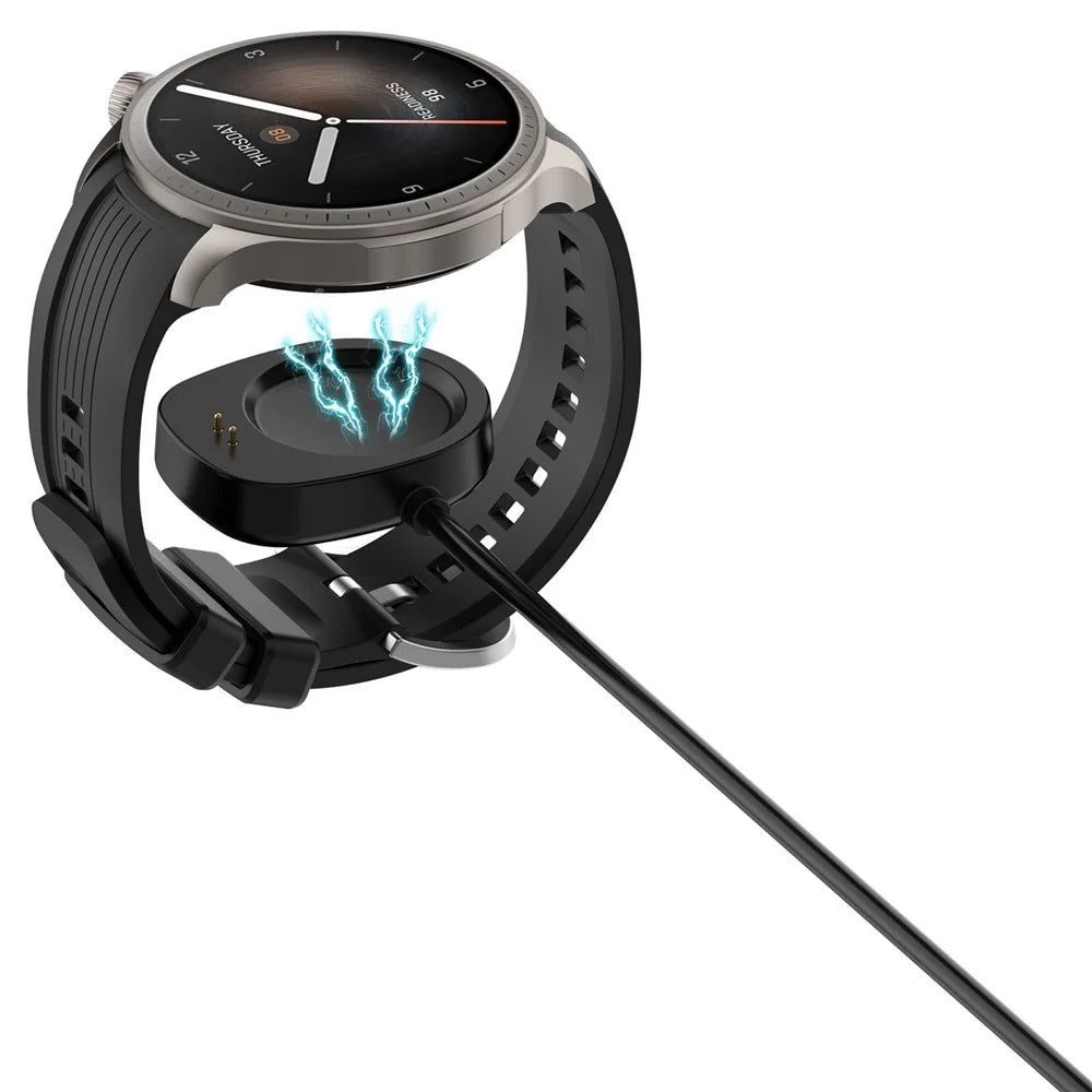 Watch Charger for Huami Amazfit T-Rex 3 (A2322) / Balance (A2286)  / Cheetah 2 Pro 1m USB Magnetic Smartwatch Charging Cable Cord - 7