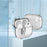 For AirPods Pro 2 Clear Earphone Case PC + TPU Bluetooth-compatible Earbud Cover with Hanging Buckle - Transparent - 7