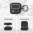 AHASTYLE PT-JY10 For Samsung Buds Live / Buds Pro / Buds 2 Silicone Case Game Controller Design 2-Piece Shockproof Cover - Black - 3