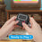 AHASTYLE PT-JY10 For Samsung Buds Live / Buds Pro / Buds 2 Silicone Case Game Controller Design 2-Piece Shockproof Cover - Black - 6