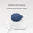 For vivo TWS Air2 Earphone Cover Bluetooth-compatible Headset Sleeve Charging Bin Silicone Case with Buckle - Dark Blue - 3