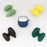 For vivo TWS Air2 Earphone Cover Bluetooth-compatible Headset Sleeve Charging Bin Silicone Case with Buckle - Dark Blue - 5