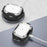 Earphone Case for AirPods Pro 2 PC+TPU Bluetooth-compatible Earbud Cover with Hanging Buckle - White - 4