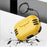 Dustproof Case for AirPods Pro 2 Bluetooth-compatible Earbud Hard PC Cover with Hanging Buckle - Yellow - 3