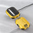 Dustproof Case for AirPods Pro 2 Bluetooth-compatible Earbud Hard PC Cover with Hanging Buckle - Yellow - 5