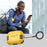 Dustproof Case for AirPods Pro 2 Bluetooth-compatible Earbud Hard PC Cover with Hanging Buckle - Yellow - 6