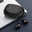 For Sony WF-1000XM5 Bluetooth-compatible Earphone TPU Cover Protective Case with Hanging Buckle - Black - 3