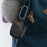 For Sony WF-1000XM5 Bluetooth-compatible Earphone TPU Cover Protective Case with Hanging Buckle - Black - 5