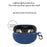 For Honor Wingcloud X5s Pro Bluetooth-compatible Earphone Silicone Case Protective Cover - Dark Blue - 2