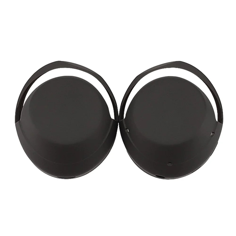 1 Pair For Sony WH-1000XM4 / WH-1000XM3 Headphone Protective Case Earmuff Shell Silicone Cover - Black - 1