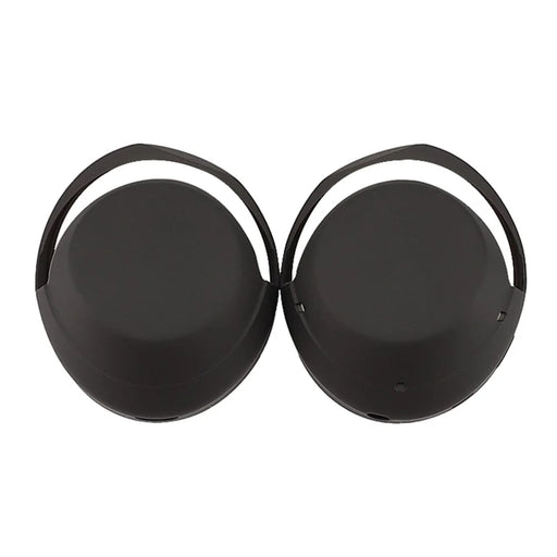 1 Pair For Sony WH-1000XM4 / WH-1000XM3 Headphone Protective Case Earmuff Shell Silicone Cover - Black - 1