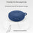 For HONOR MOECEN X5e Flexible Earphone Cover Silicone Case Bluetooth-compatible Headset Sleeve with Buckle - Dark Blue - 4