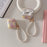 Protective Case for Apple AirPods Pro Charging Case Soft TPU Cover with Pendant Buckle - 4