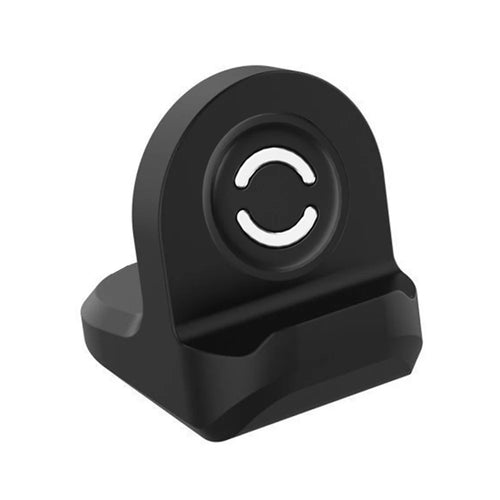 For Suunto 9 Peak Charger Stand Anti-Slip Smart Watch Silicone Charger Holder - Black - 1