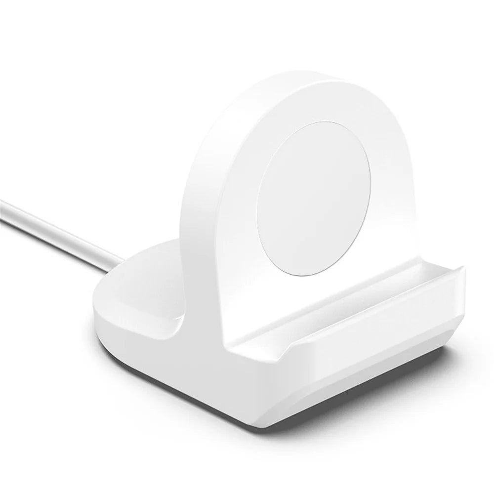 For Aigo GT8 / GT3 / GTV2 Silicone Charger Holder Anti-Slide Smart Watch Charger Stand - White - 2