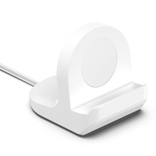 For Aigo GT8 / GT3 / GTV2 Silicone Charger Holder Anti-Slide Smart Watch Charger Stand - White - 2