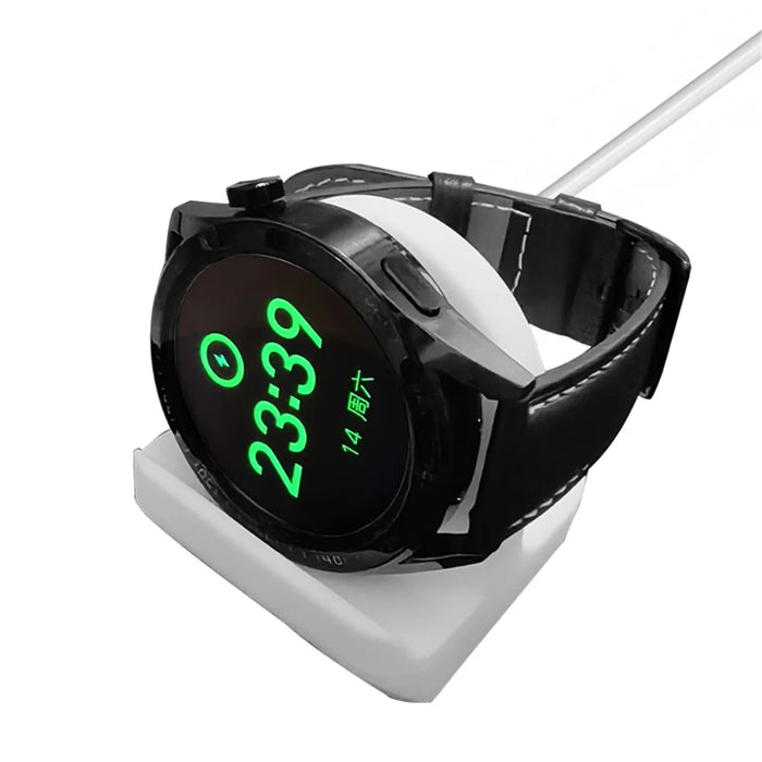 For Aigo GT8 / GT3 / GTV2 Silicone Charger Holder Anti-Slide Smart Watch Charger Stand - White - 4