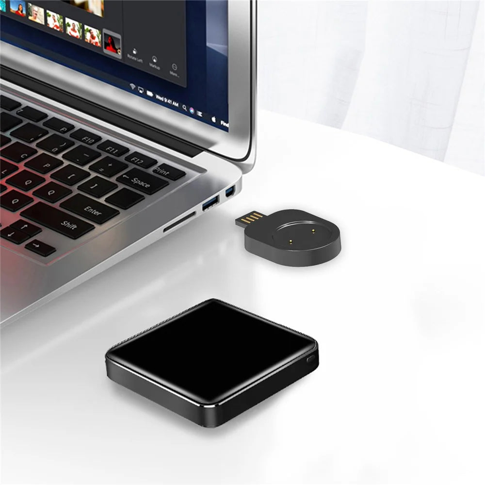 USB Charging Base for Huami Amazfit GTR Mini / GTS 4 Mini / Bip 3 / 3 Pro Cordless Charging Pad Smart Watch Charger - 4