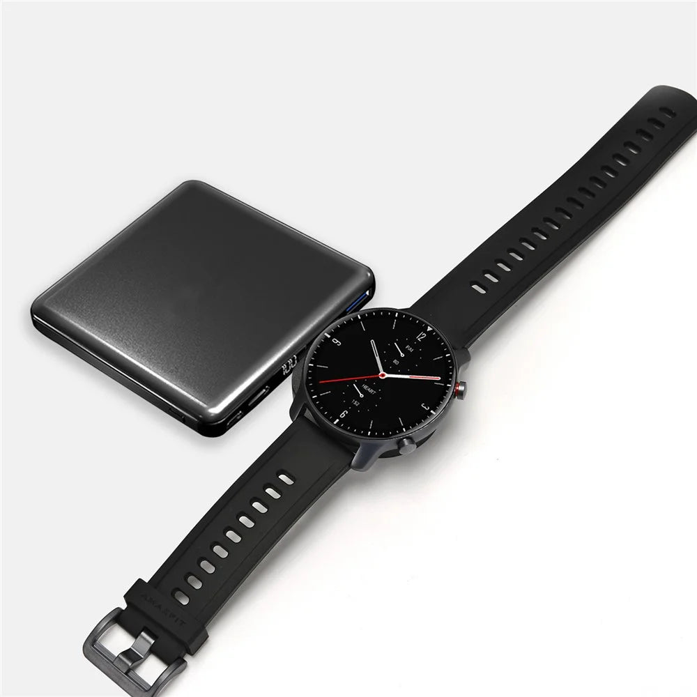 USB Charging Base for Huami Amazfit GTR Mini / GTS 4 Mini / Bip 3 / 3 Pro Cordless Charging Pad Smart Watch Charger - 5