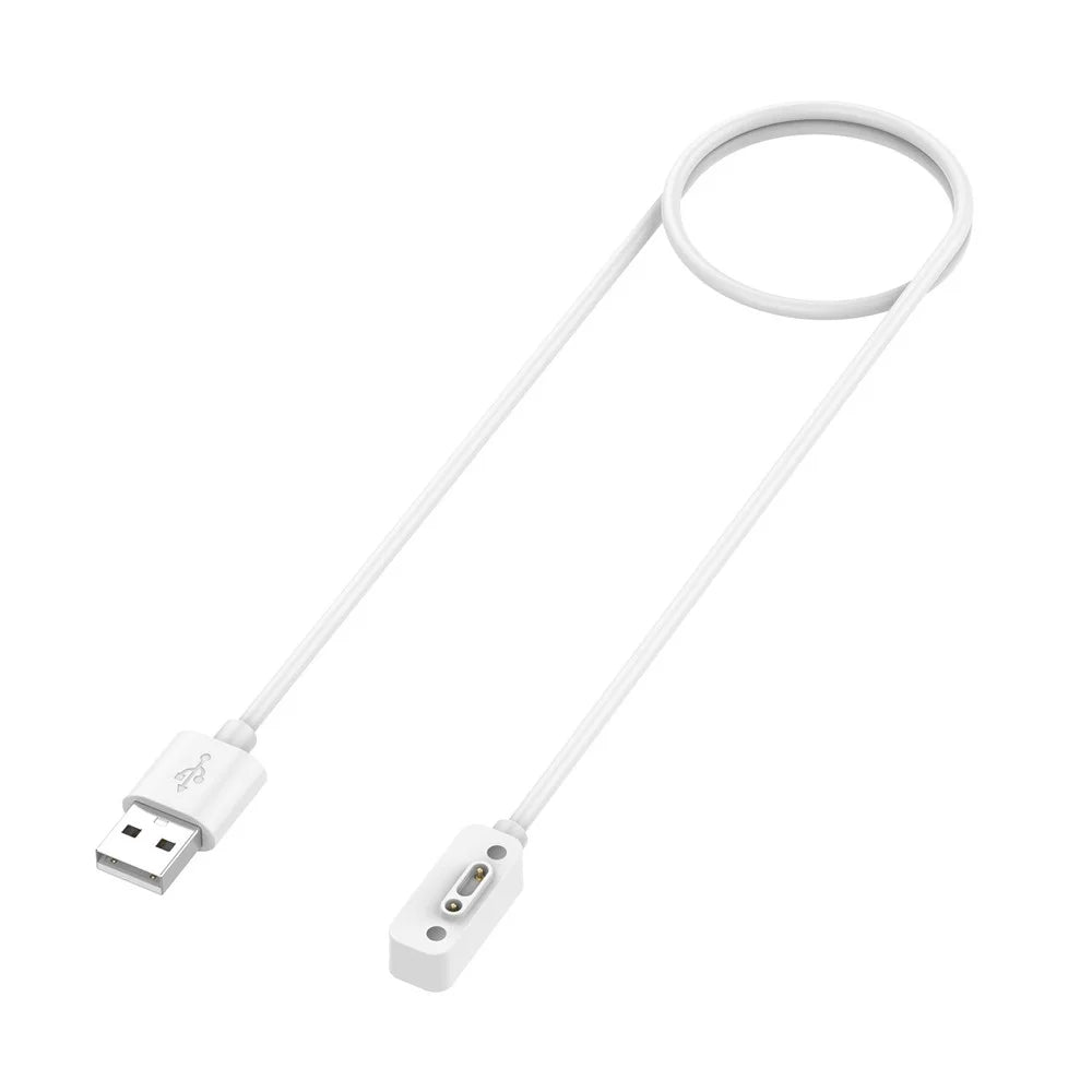 For Xplora X6 Play Kids Smart Watch Charger Cord Magnetic USB Charging Cable, 100cm - White - 4