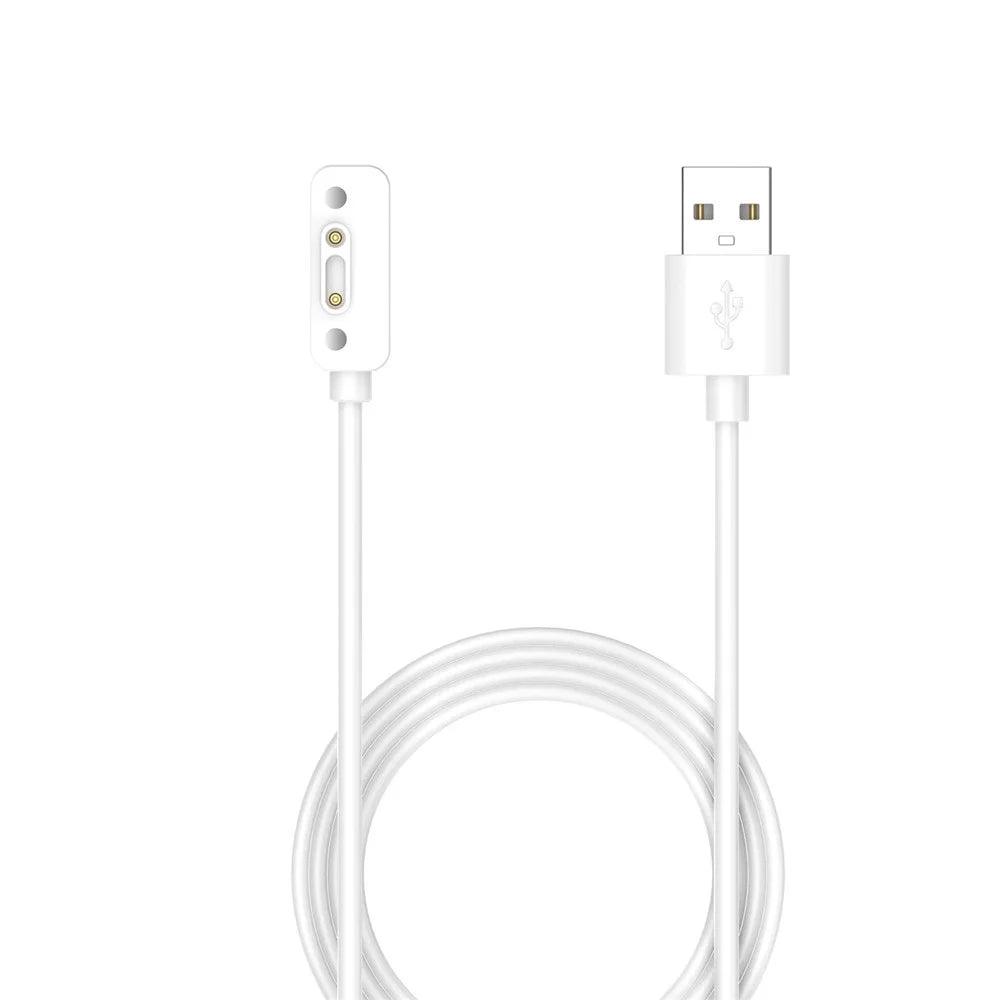 For Xplora X6 Play Kids Smart Watch Charger Cord Magnetic USB Charging Cable, 100cm - White - 5